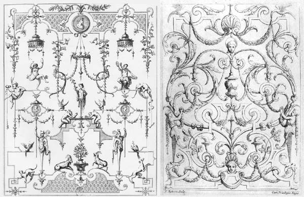 Réf. R29 - Gravures Renaissance, pouvant inspirer des panneaux de céramiques (voir iconographie)